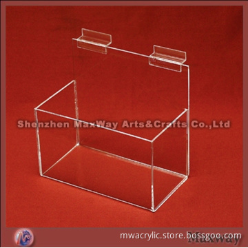 Clear Wall Mounted High Grade Acrylic Candy Tray